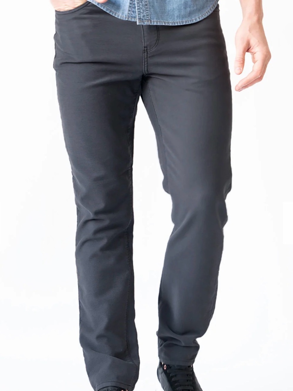 DEVIL-DOG DUNGAREES WASHED BLACK CHINO SIZE 32